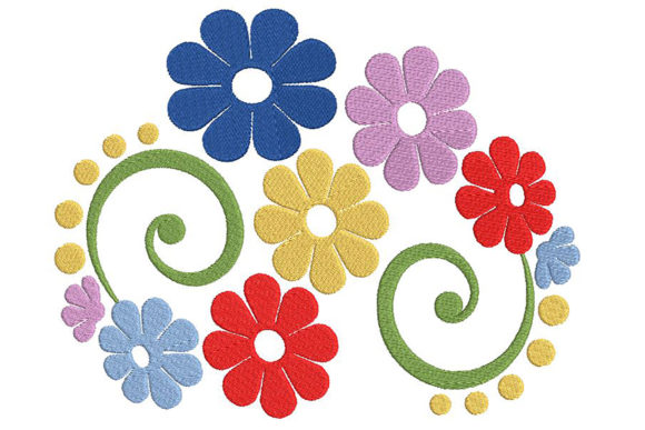 Awesome Flower Composition: A Designer’s Review for Business Embroidery