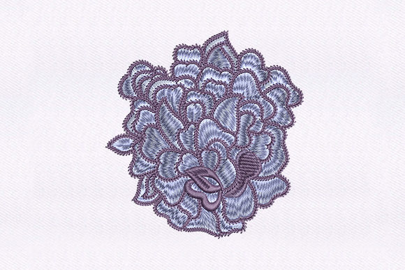 Beautiful Floral Embroidery Design for Boutique Apparel