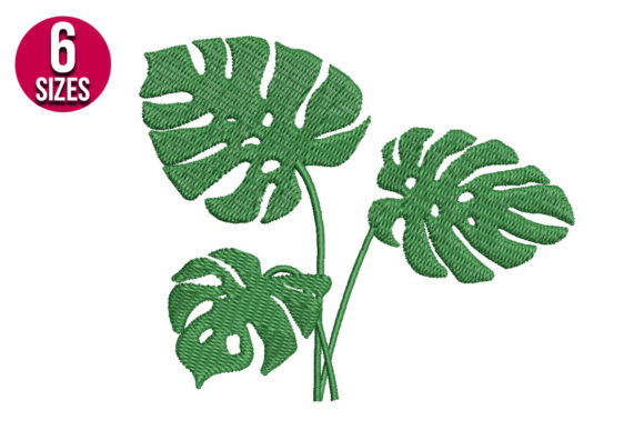 Monstera Plant: A Fresh Embroidery Design for Modern Makers