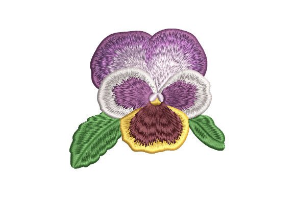 Pansy Flower Bud: A Versatile Design for Craft Fair Success