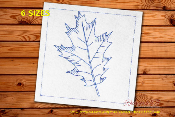 Pin Oak Leaf Redwork: A Designer’s Honest Review for Real Embroidery Projects