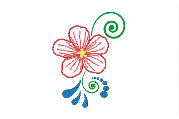 Red Flower and Green Curls: A Designer’s Honest Review for Real Embroidery Projects