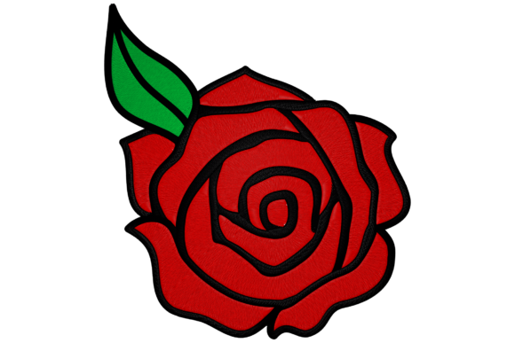 Rose of Passion: A Designer's Review for Sweatshirt Embroidery