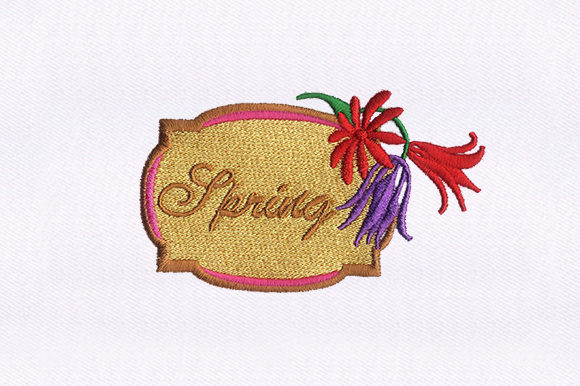 Spring Vines: A Fresh Embroidery Design for Seasonal & Holiday Crafts