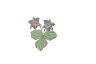 Trillium: A Floral Embroidery Design Worth Adding to Your Etsy Line