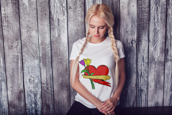 Two Cyclamen with Heart Embroidery Review